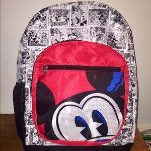 Disney Parks Mickey Mouse Comic Backpack Padded
